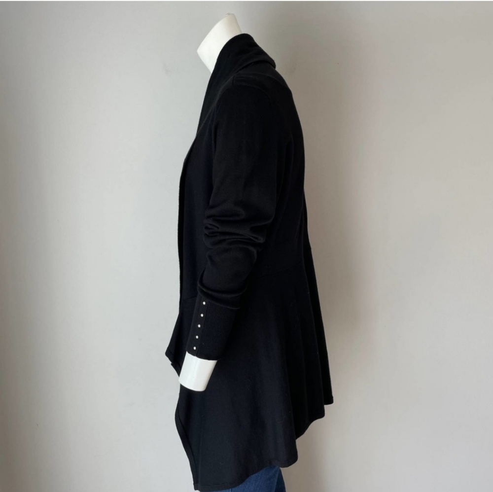 White House Black Market Ribbed Sweater in Black  size Large - Picture 4 of 10